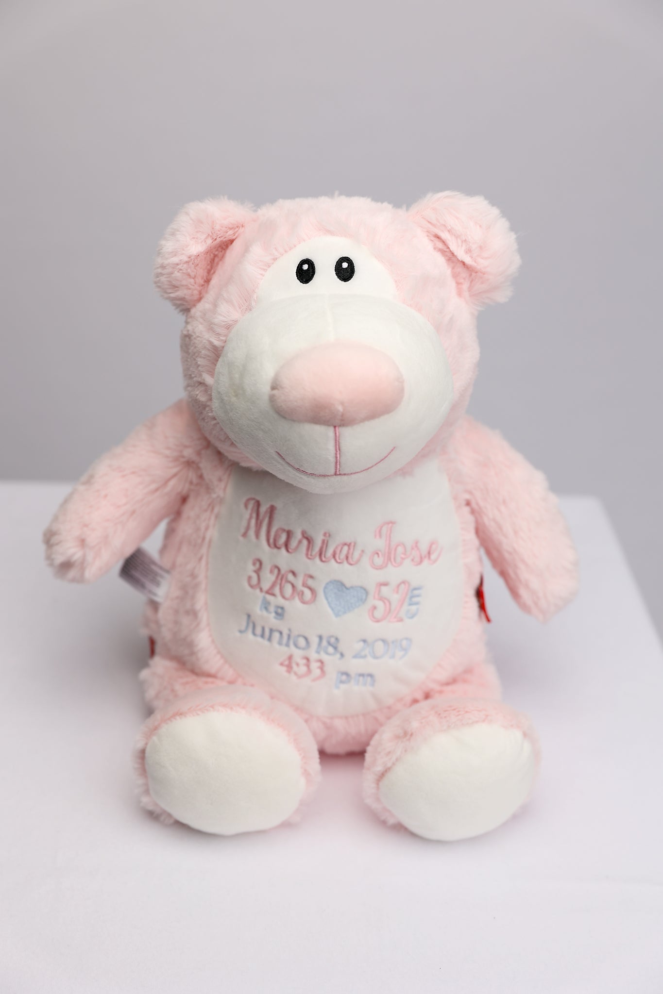 Personalized Birth Stats Cubbie® Keepsake