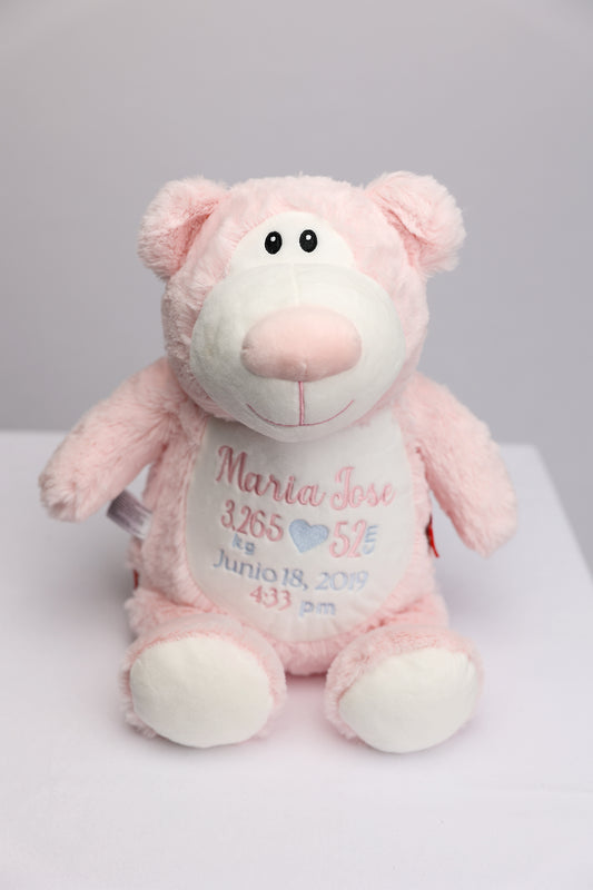 Personalized Birth Stats Cubbie® Keepsake