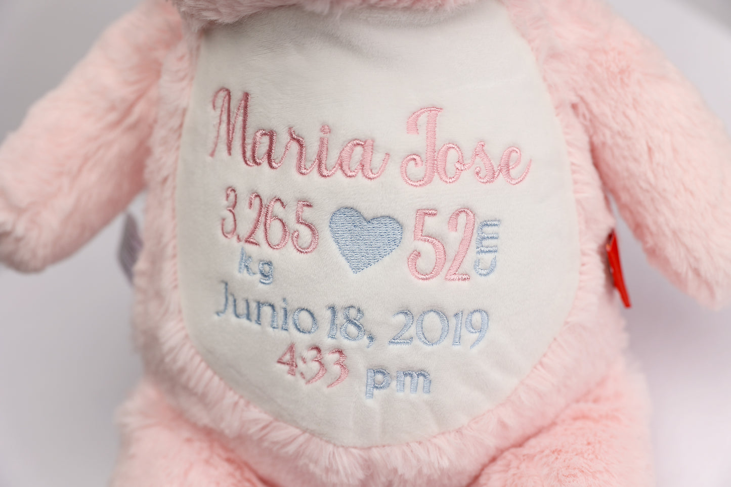 Personalized Birth Stats Cubbie® Keepsake